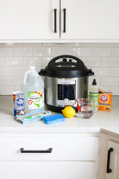 Instant Pot cleaning supplies