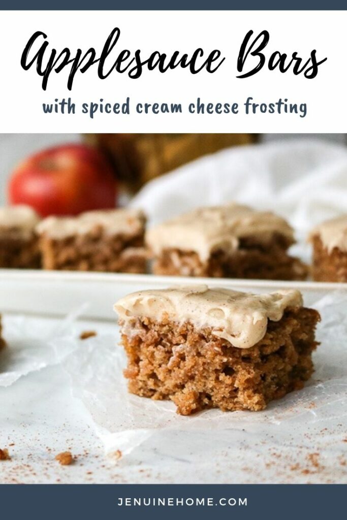 applesauce bars with text overlay